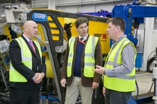 David Sheret, Dr Ian Duncan MEP, John Kelman