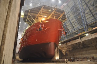 MSV SEAWELL at Damen Shiprepair Vlissingen in 2012