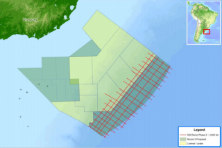 Spectrum Starts Seismic Acquisition in Uruguay