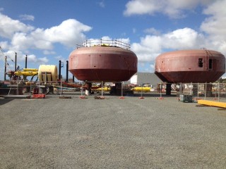 CETO 5 Unit #2 at Henderson, WA alongside Unit #3