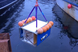 First Buoyancy Test of Deep Vision