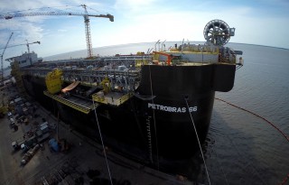 P-66 Hull Heads to Brasfels Shipyard