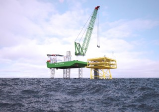 Jack-up vessel APOLLO.