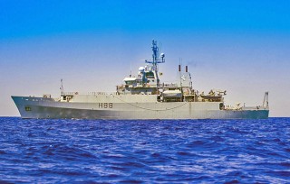 PHOTO HMS Enterprise Captures Seamounts Off Northern Africa