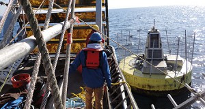 MBARI Engineers Recover Experimental Wave Power Buoy