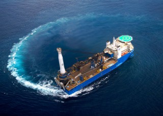 Technip’s rigid pipe S-lay and heavy-lift construction vessel, G1200.