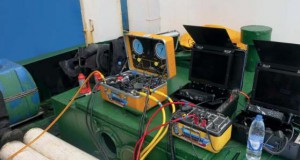 Monitoring equipment, ready for operation in South Korea.