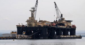 The Castoro Sei prepares pipe-laying operations for the South Stream Offshore Pipeline at the Port of Burgas