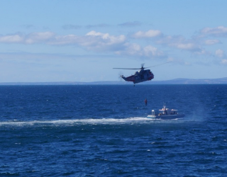 PLB Helps Locate Missing Diver Off Cornwall