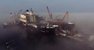WATCH Pioneering Spirit Drone Video