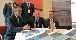 Contract signing ceremony