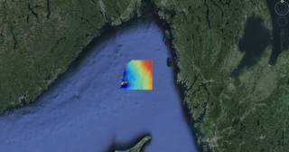 Clinton Surveys Deepest Point Off Sweden