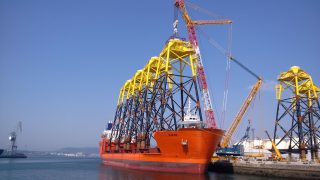 Navantia Delivers Jackets for Wikinger Offshore Wind Farm